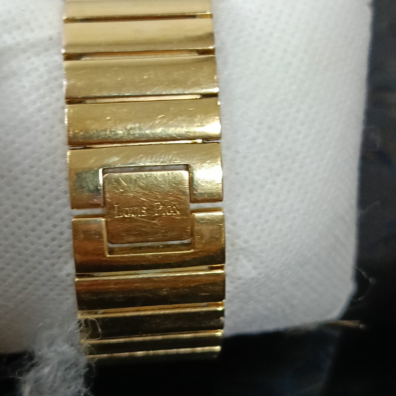 Montre louis poin Femme original plaqué or vintage Quartz 