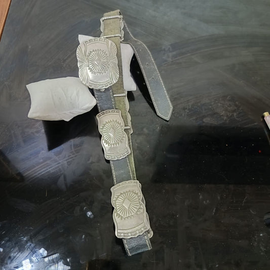 Ceinture en cuir vintage original