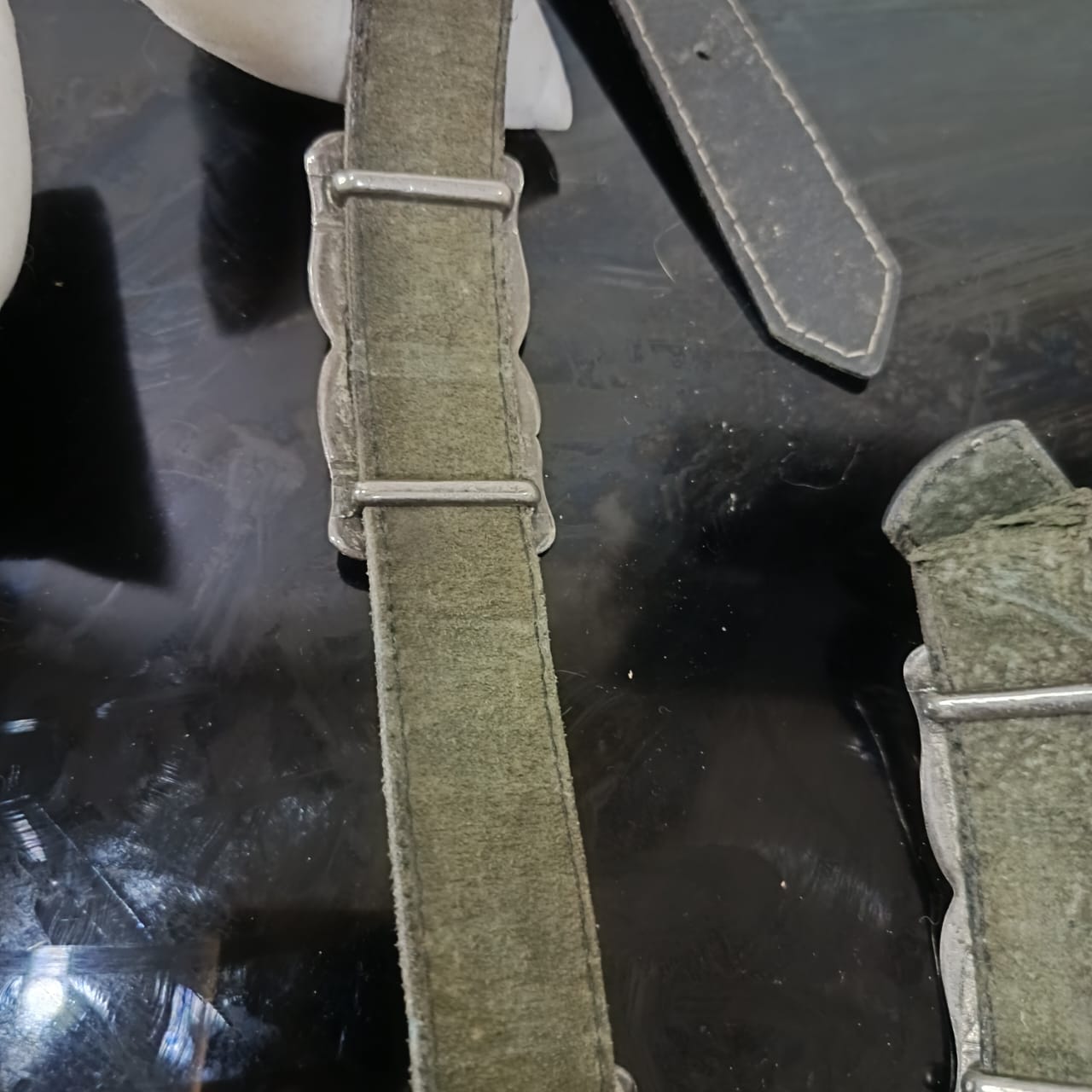 Ceinture en cuir vintage original