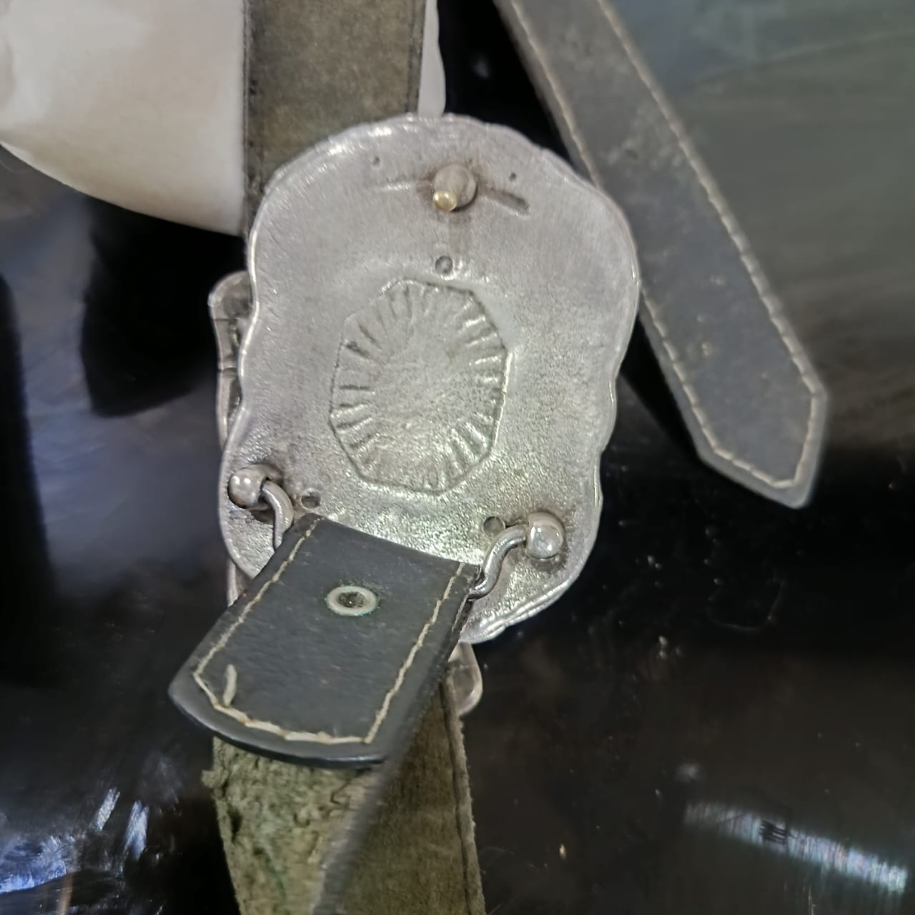 Ceinture en cuir vintage original