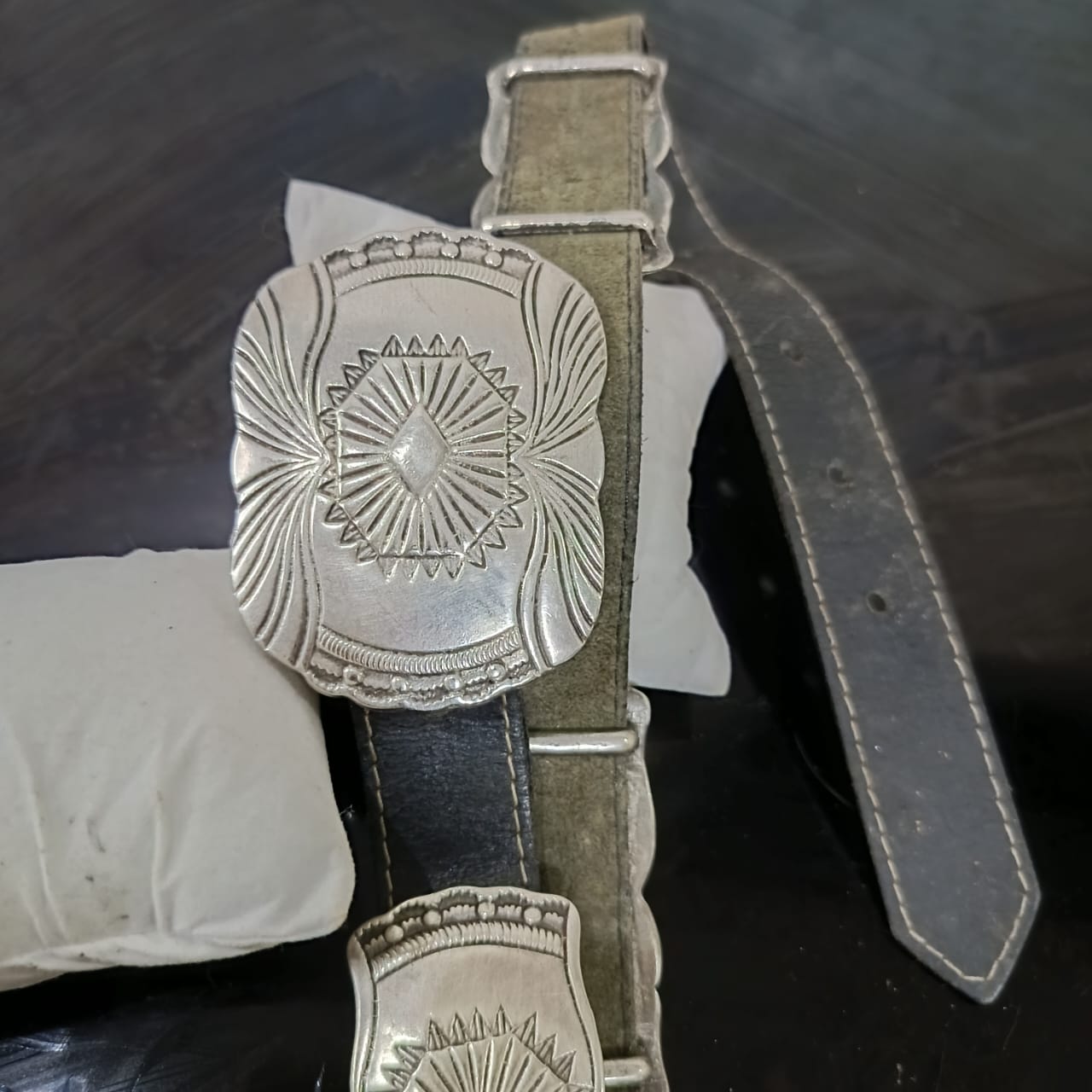 Ceinture en cuir vintage original