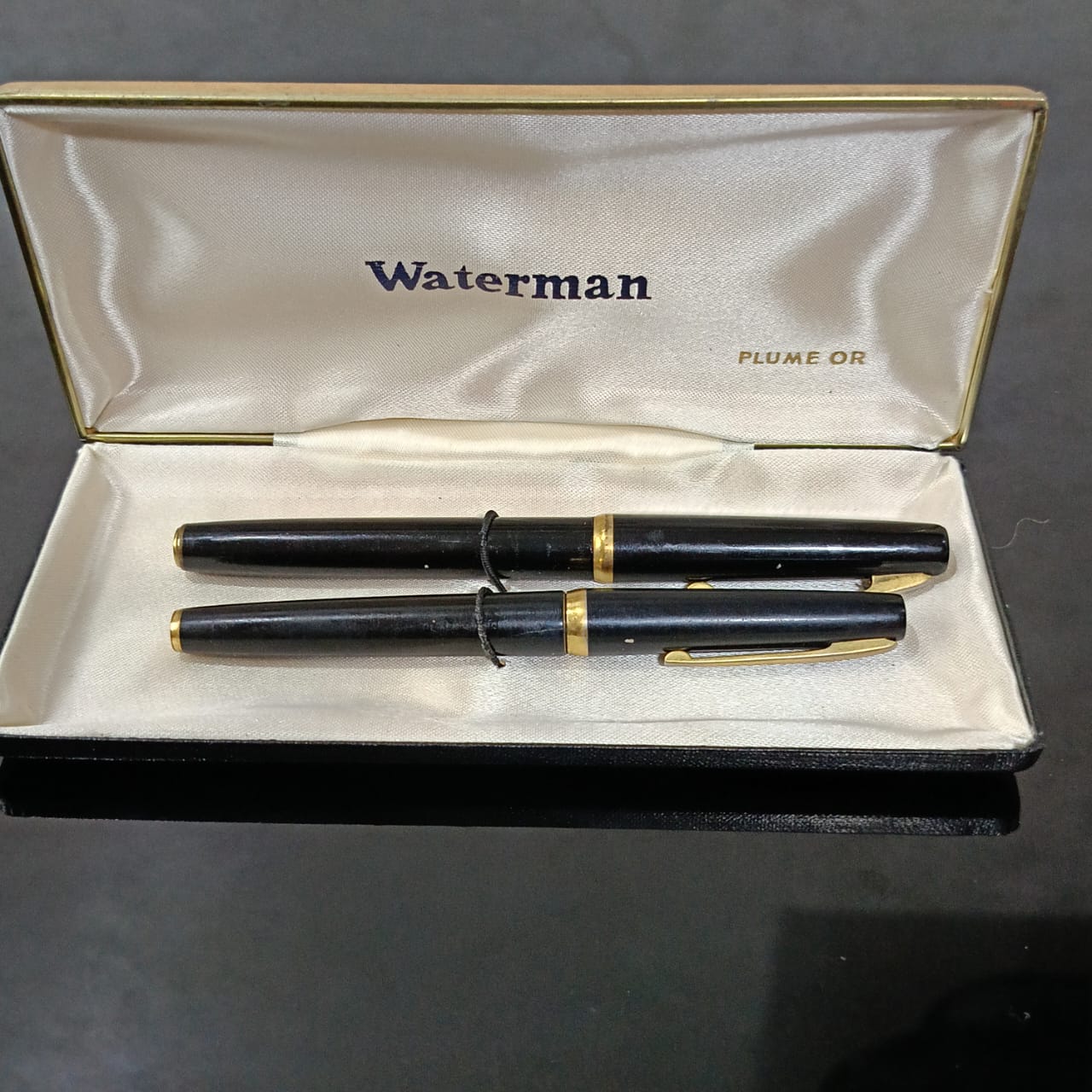 02 stylo plume Waterman paris 18k or vintage original&nbsp;