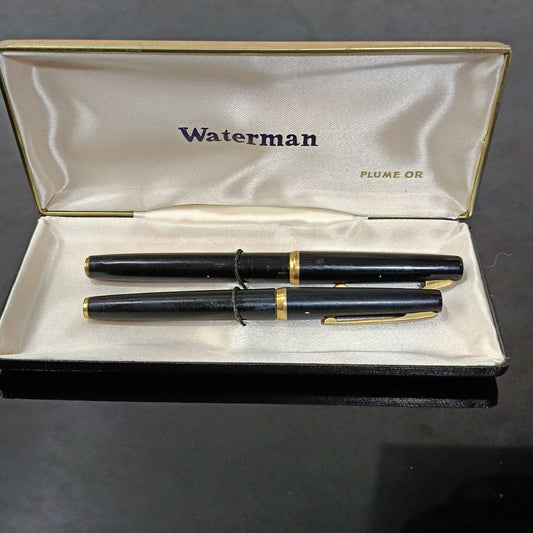 02 stylo plume Waterman paris 18k or vintage original&nbsp;