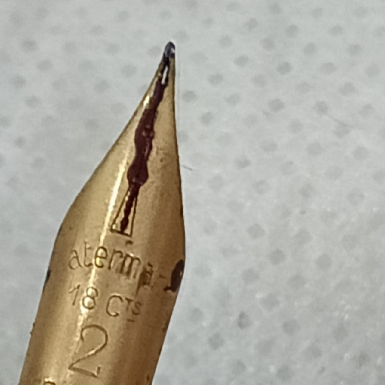 02 stylo plume Waterman paris 18k or vintage original&nbsp;