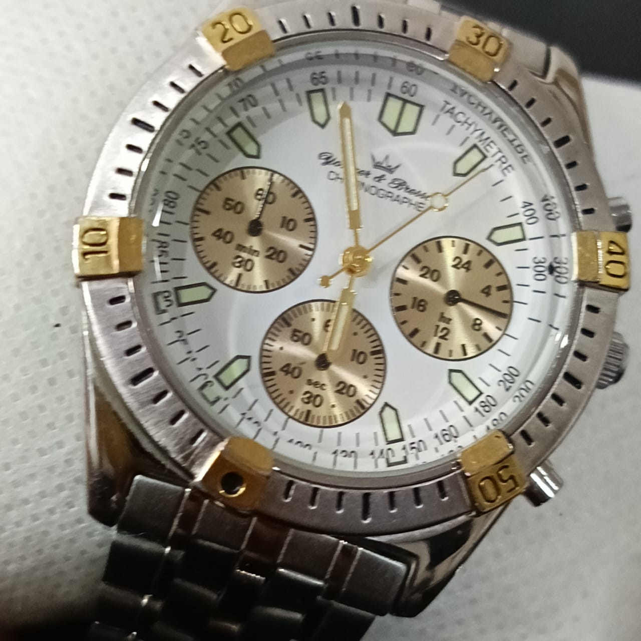 Montre yonger et berssan chronographe