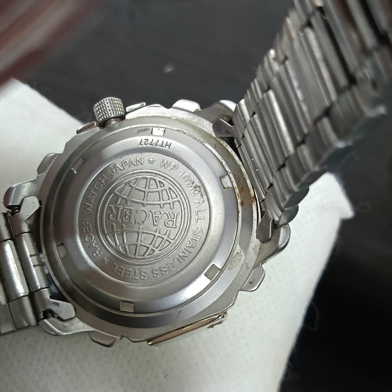 Montre Racer Quartz original titanium
