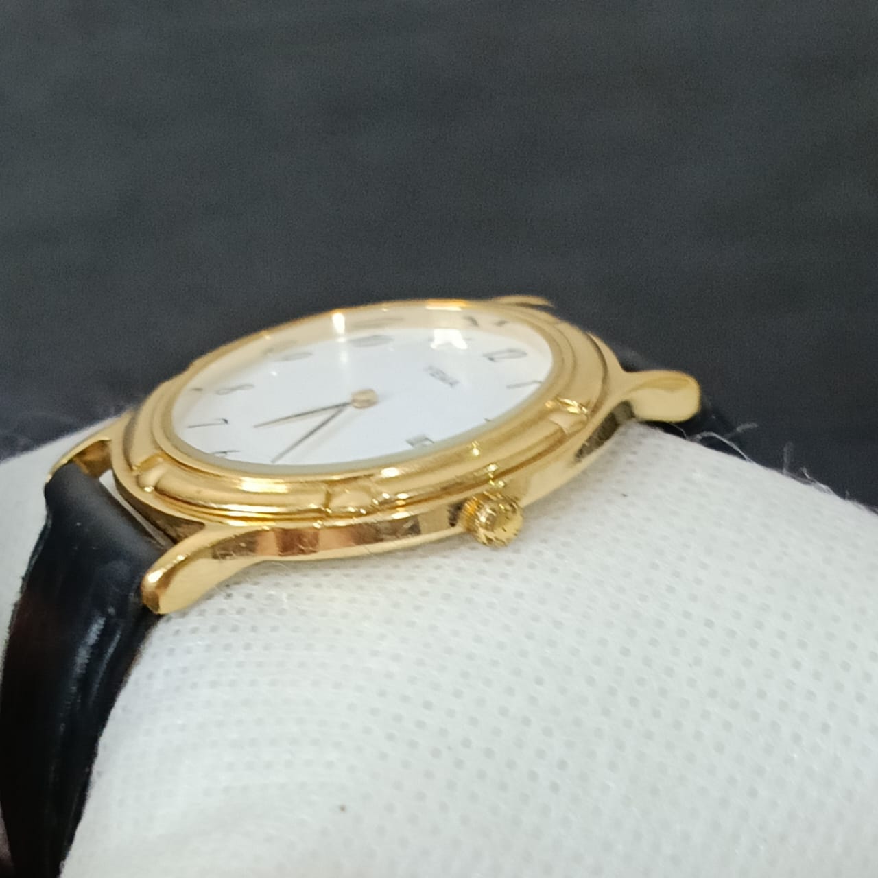 Montre yema plaqué or vintage original rare