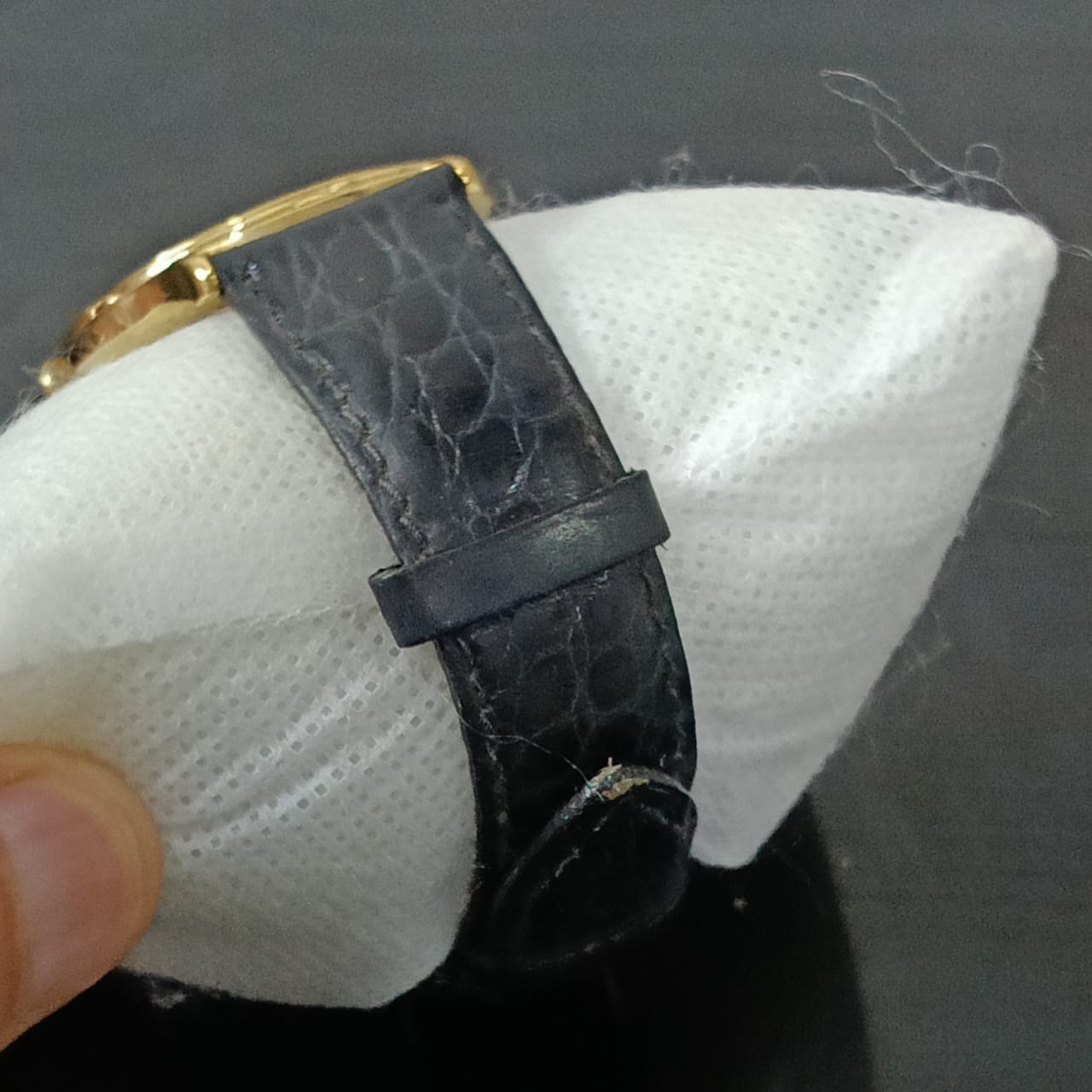 Montre yema plaqué or vintage original rare