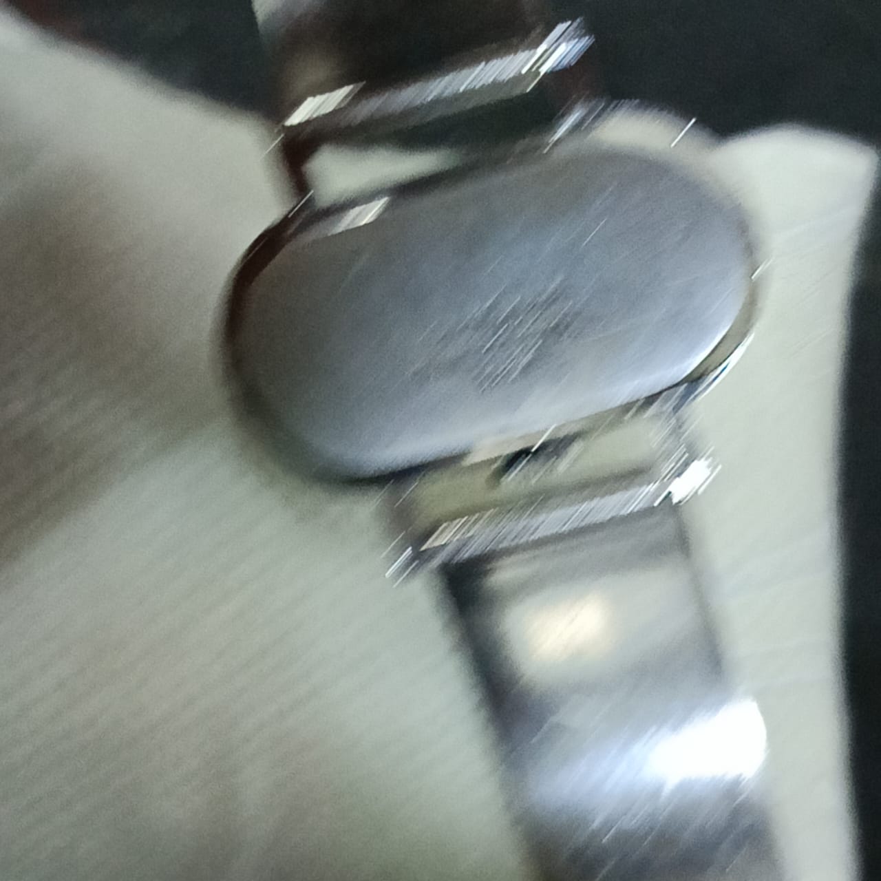 Montre mondaine suisse mécanique femme plaqué or blanc