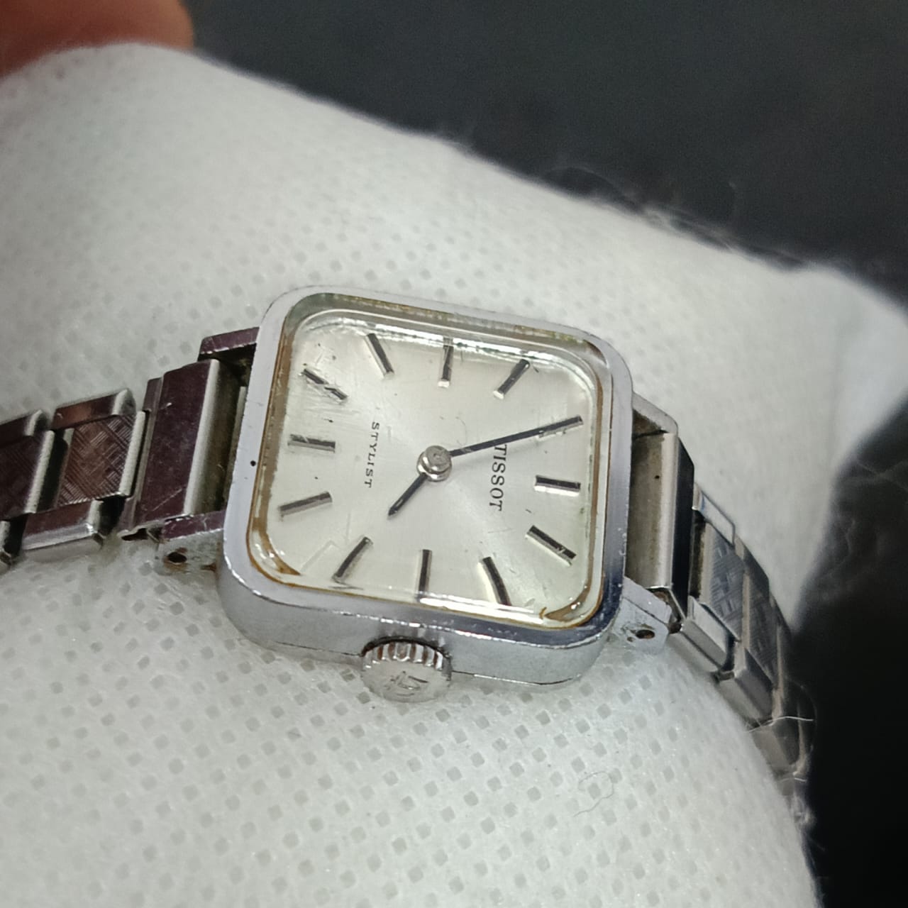 Montre Tissot mécanique femme original plaqué or