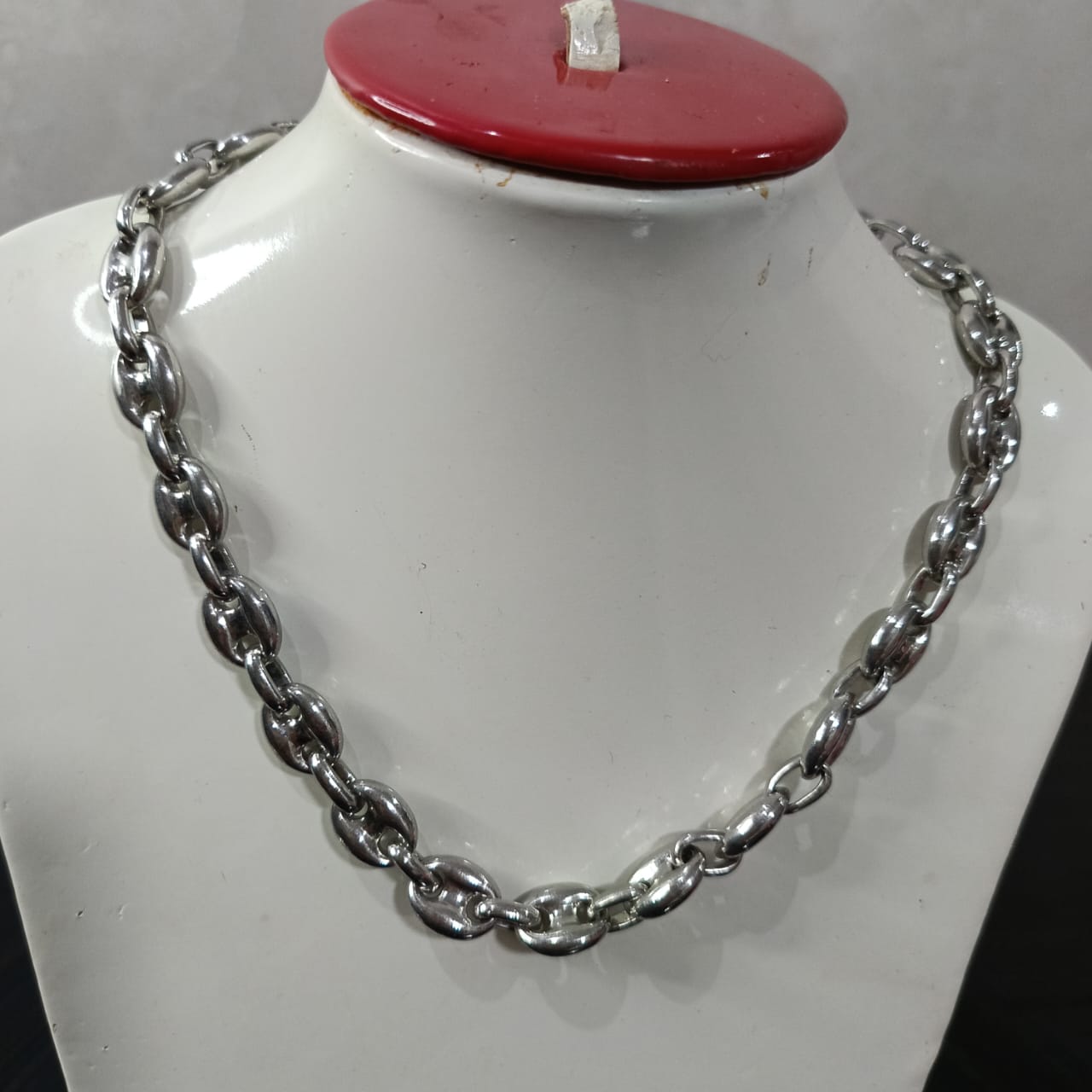 سلسلة بلاكي أبيض ثقيلة