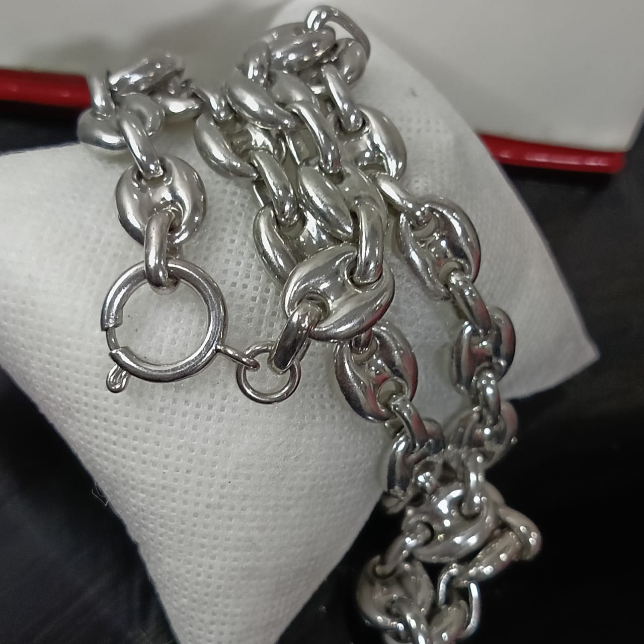 سلسلة بلاكي أبيض ثقيلة