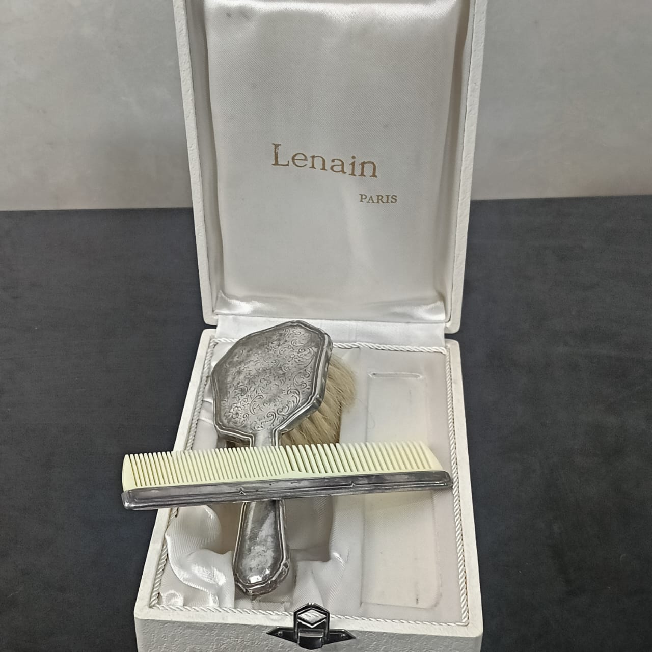 Coffret lenain paris argent