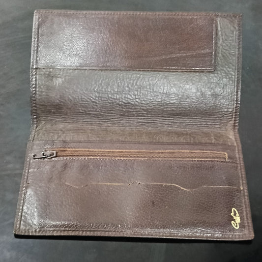 Portefeuille G&amp;B paris en cuir vintage