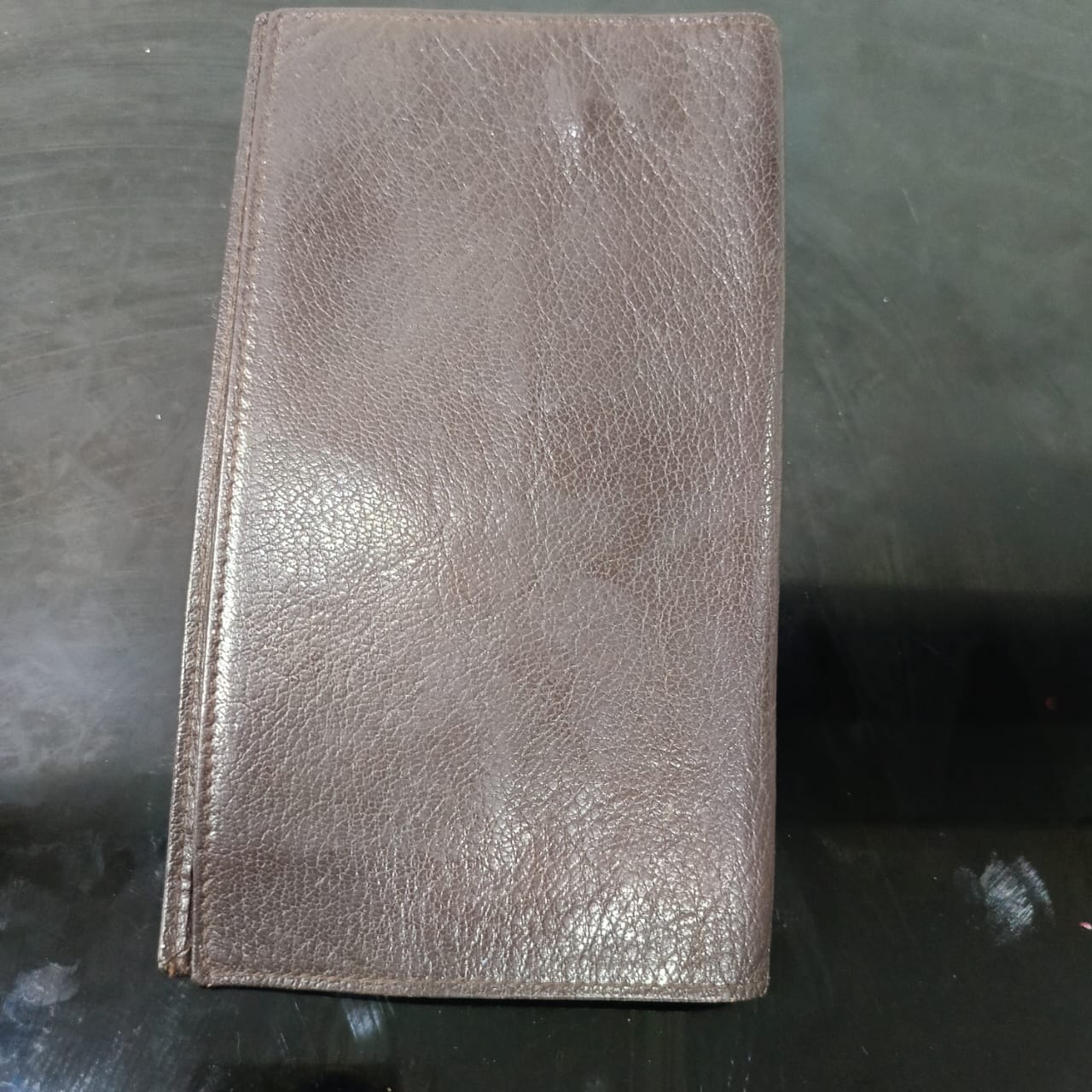 Portefeuille G&amp;B paris en cuir vintage