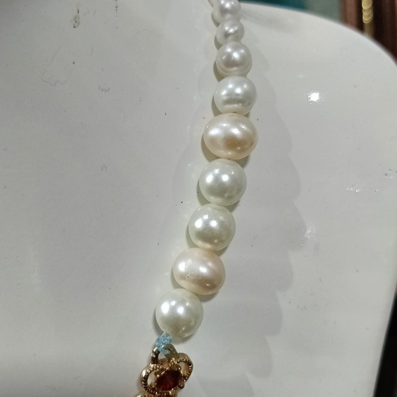 عقد تحفة بلؤلؤ طبيعي