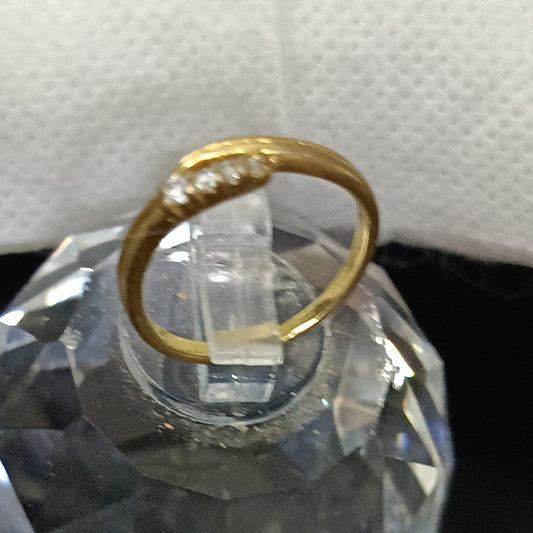 خاتم بلاكي أصفر