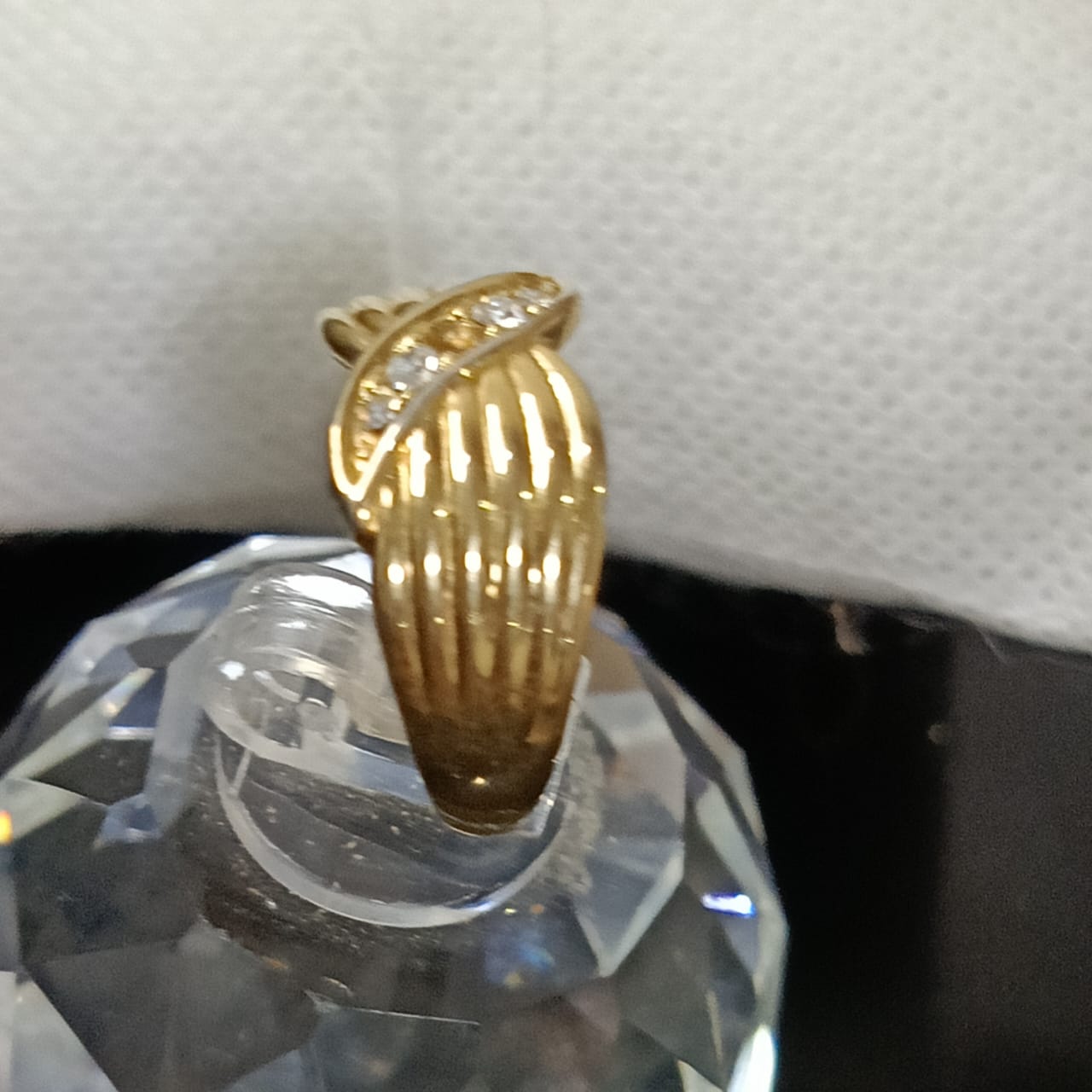 خاتم بلاكي أصفر