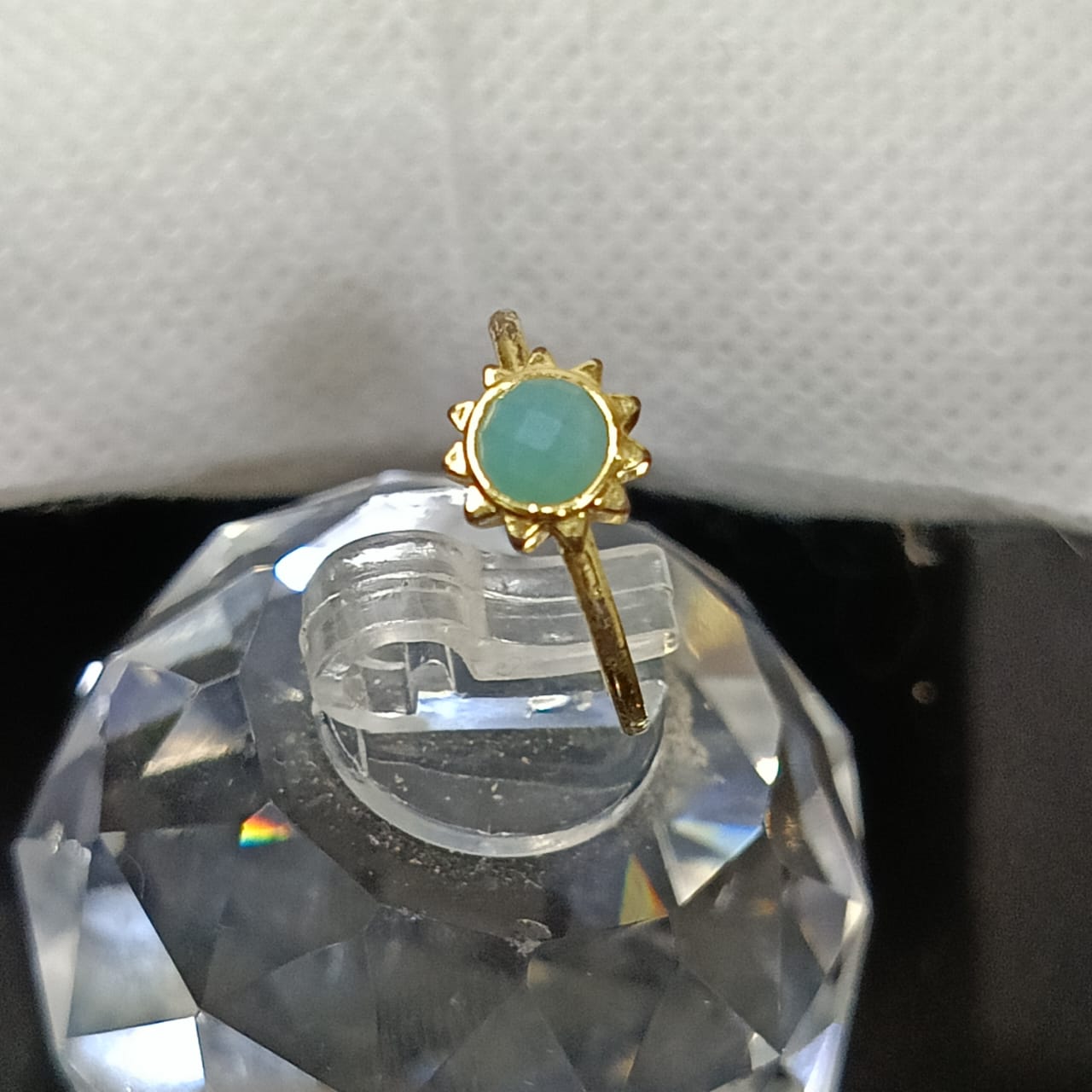 خاتم بلاكي أصفر