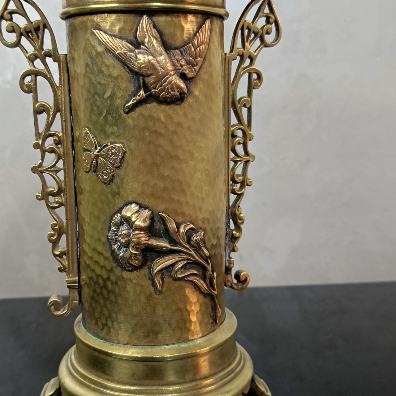 Vase vintage original cuivre