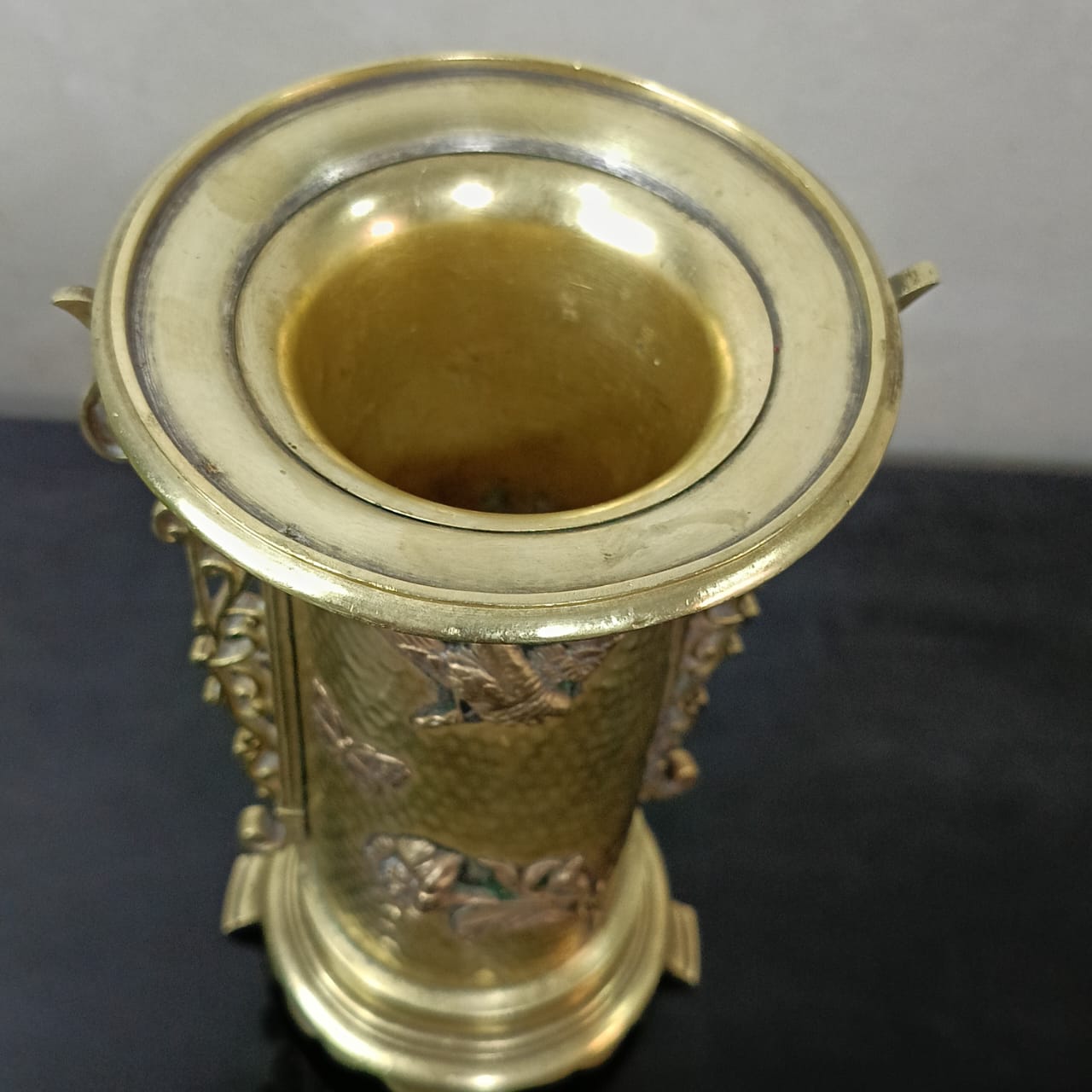 Vase vintage original cuivre