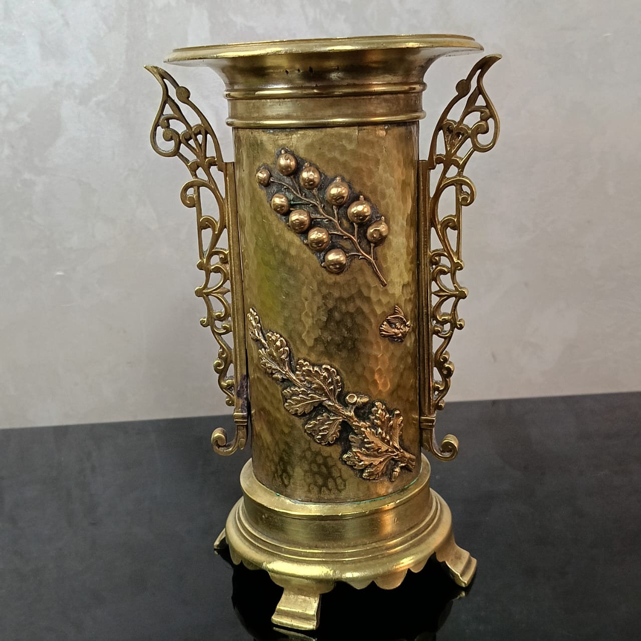 Vase vintage original cuivre