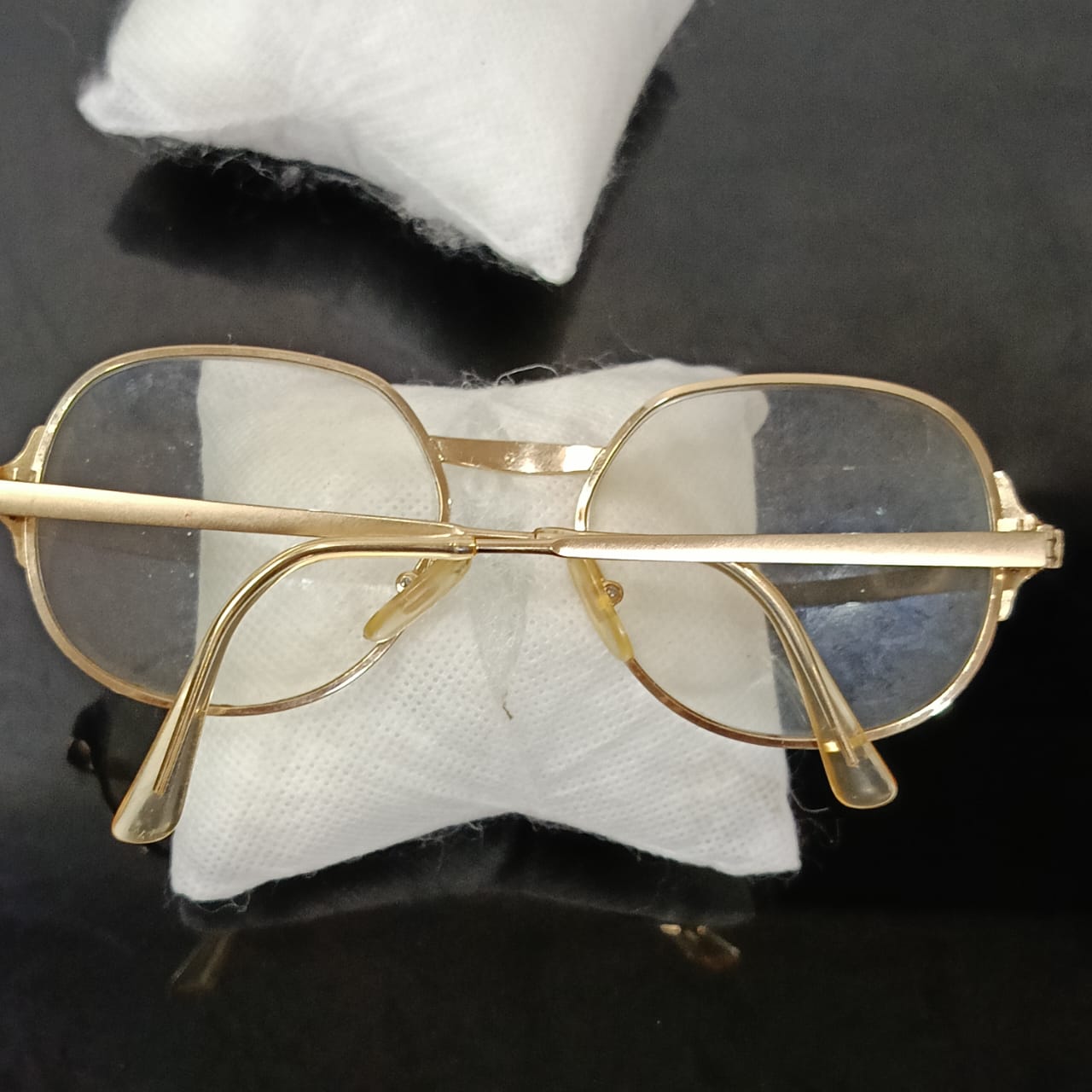 Cadre du lunette flexyl plaqué or 18k