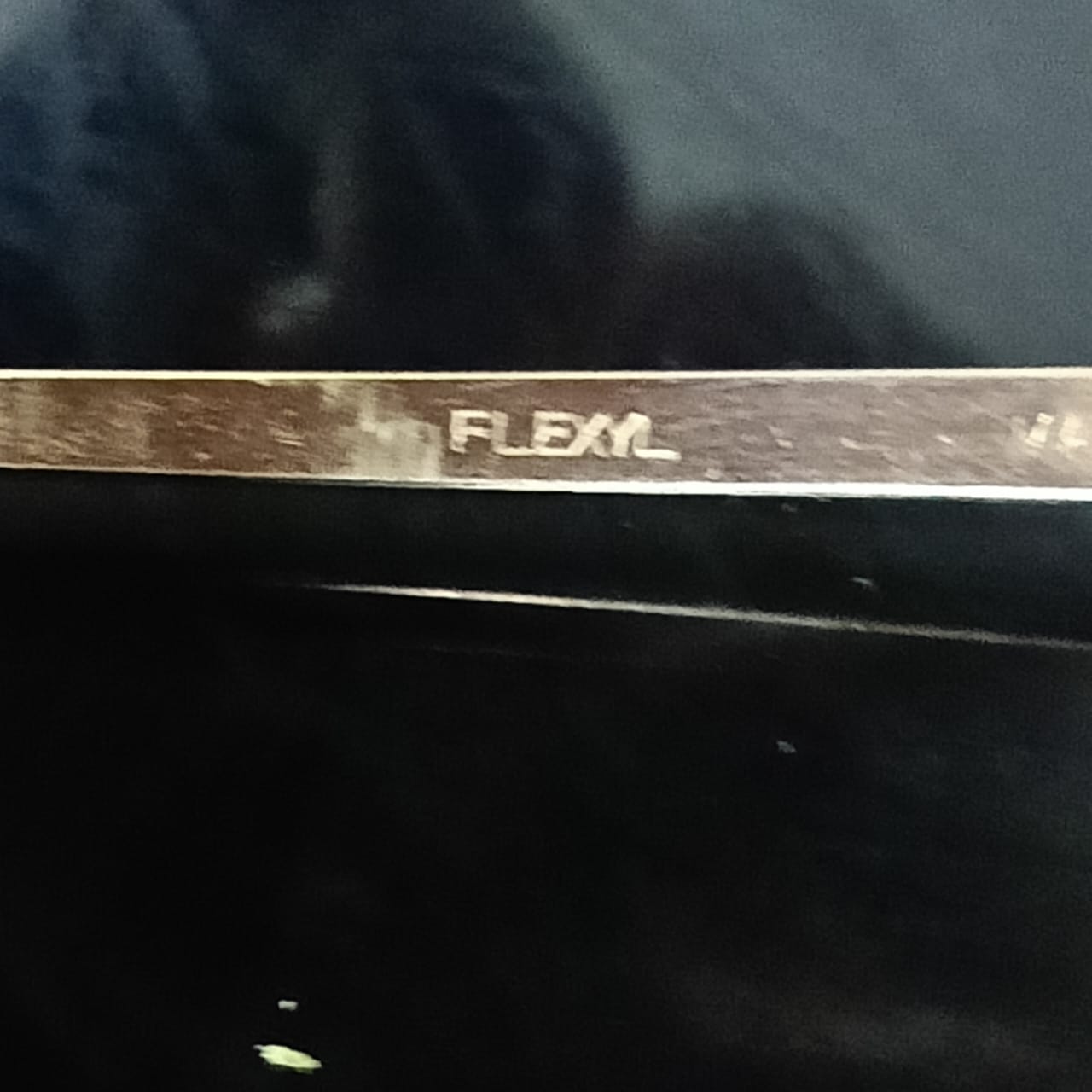 Cadre du lunette flexyl plaqué or 18k