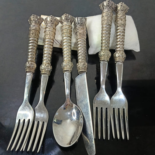 Lot argenté antique