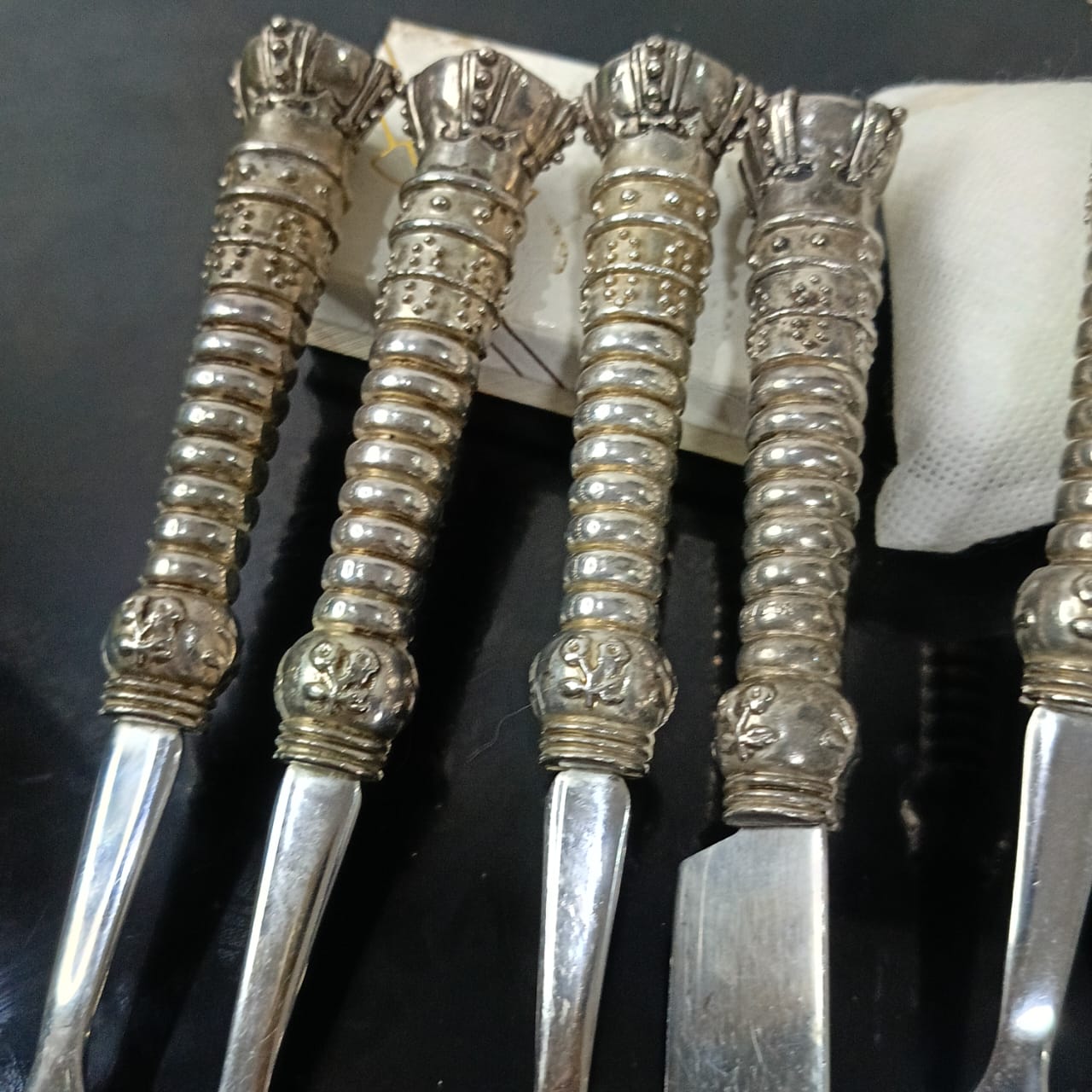 Lot argenté antique