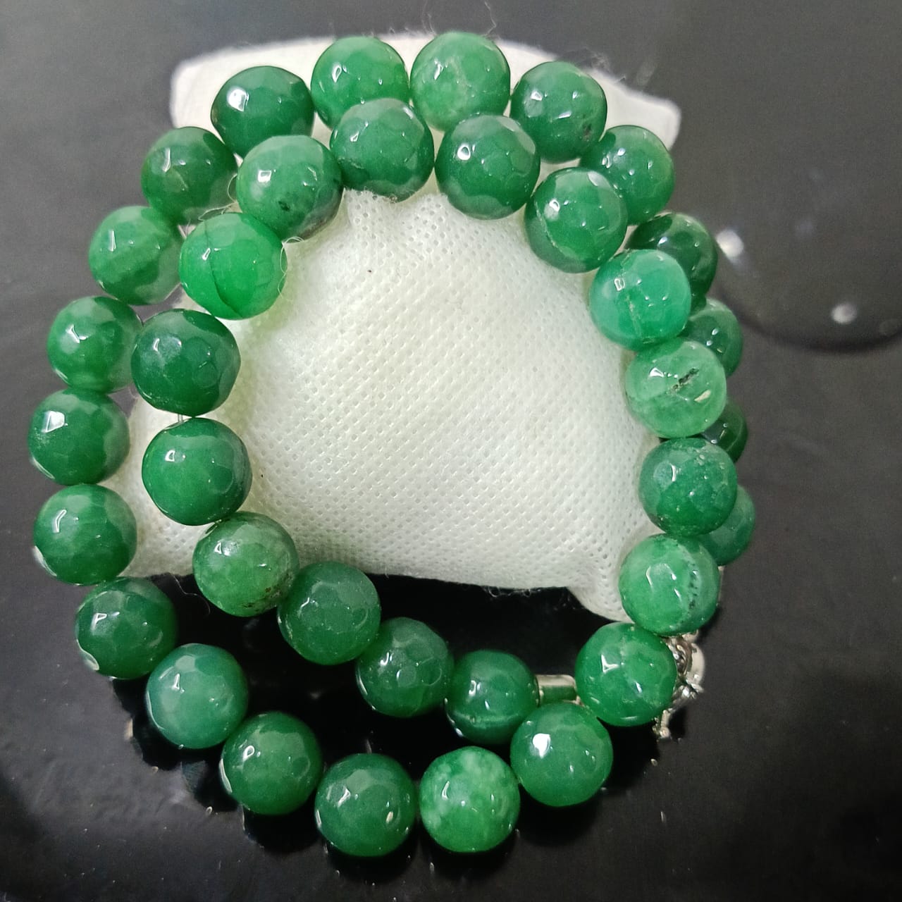 عقد تحفة بحجر زمىدرد هندي طبيعي