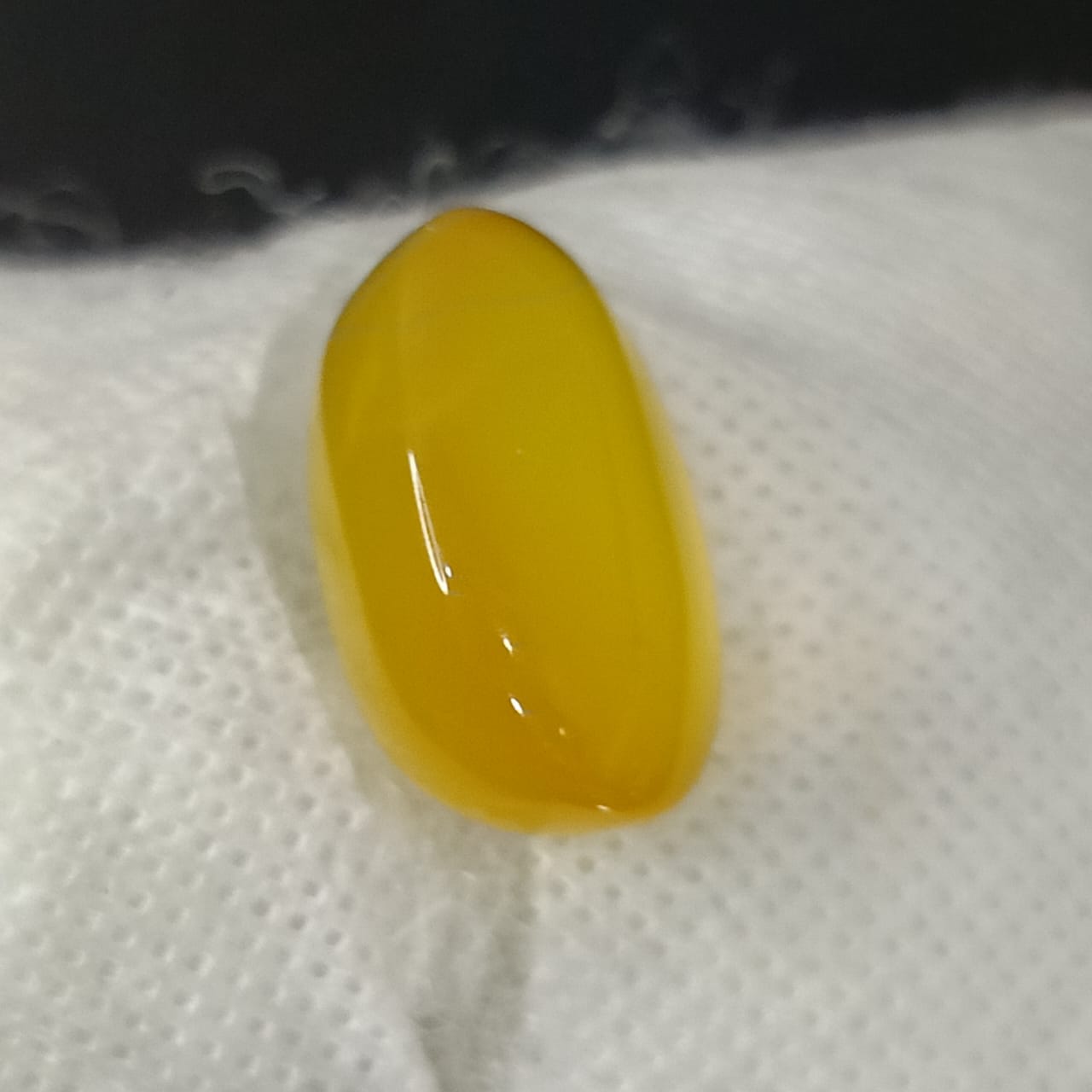 فص حجر عقيق طبيعي