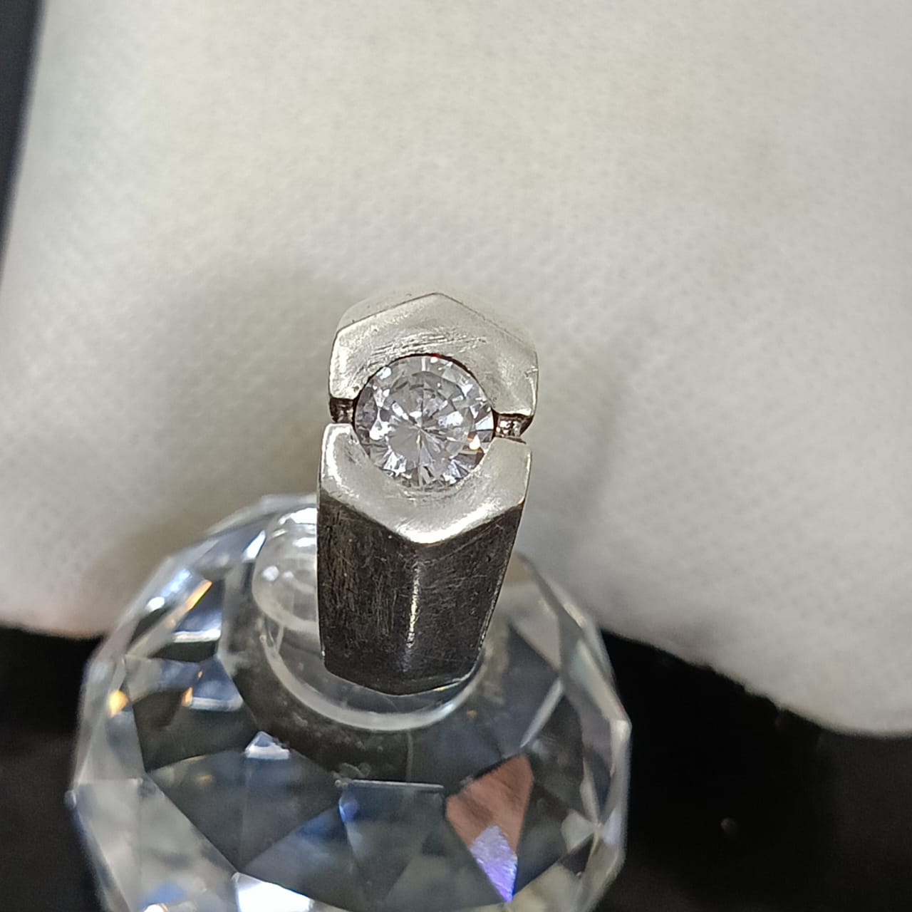 خاتم فضة تحفة