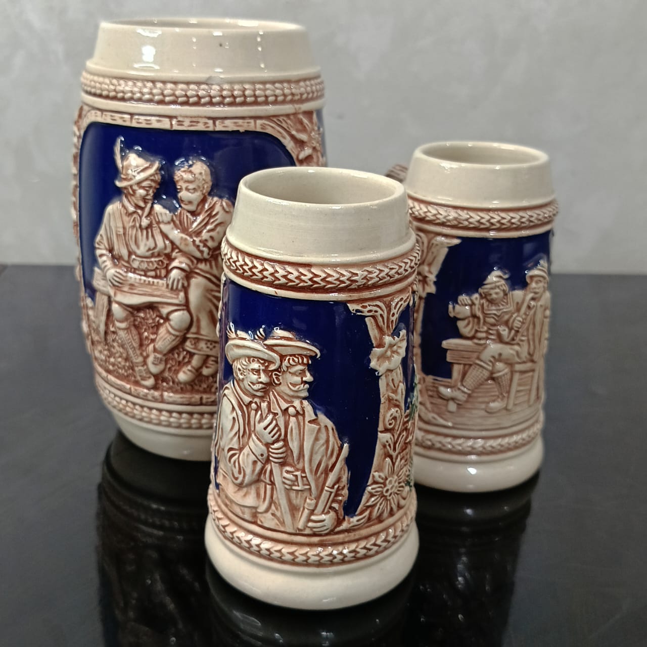 03 pièces Art déco original vintage rare