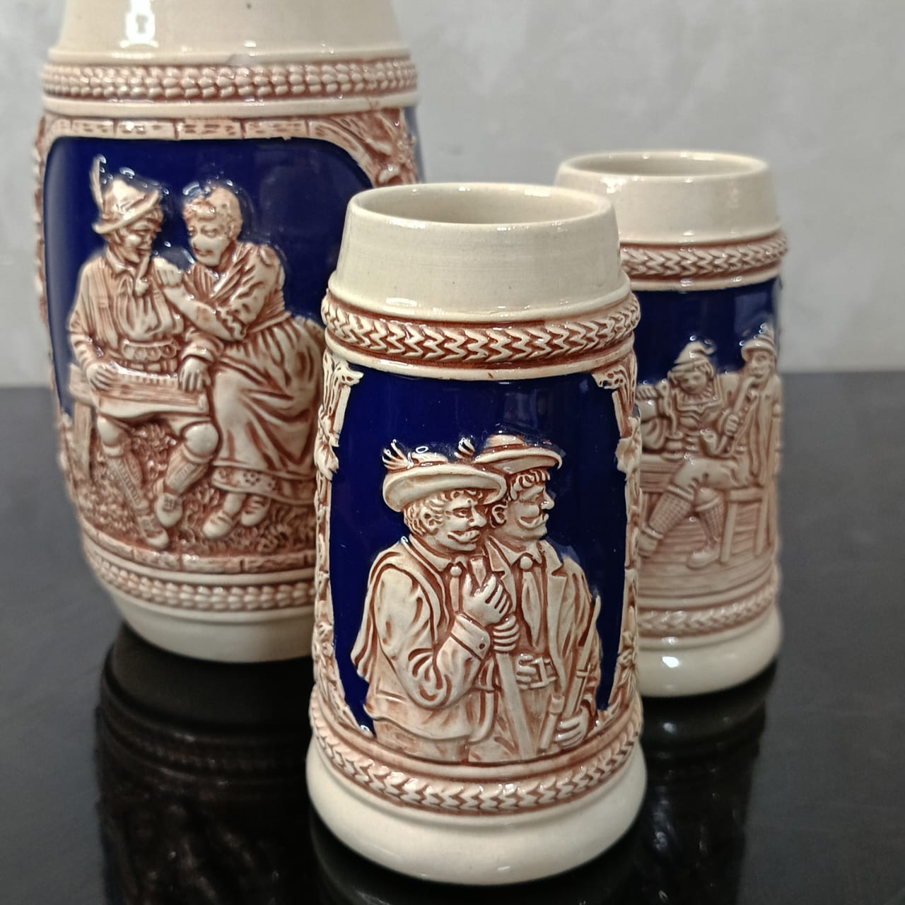 03 pièces Art déco original vintage rare