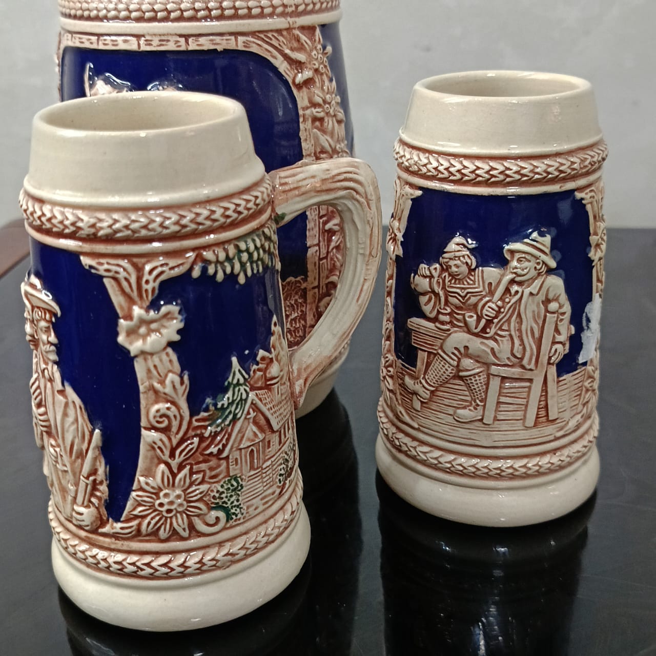 03 pièces Art déco original vintage rare