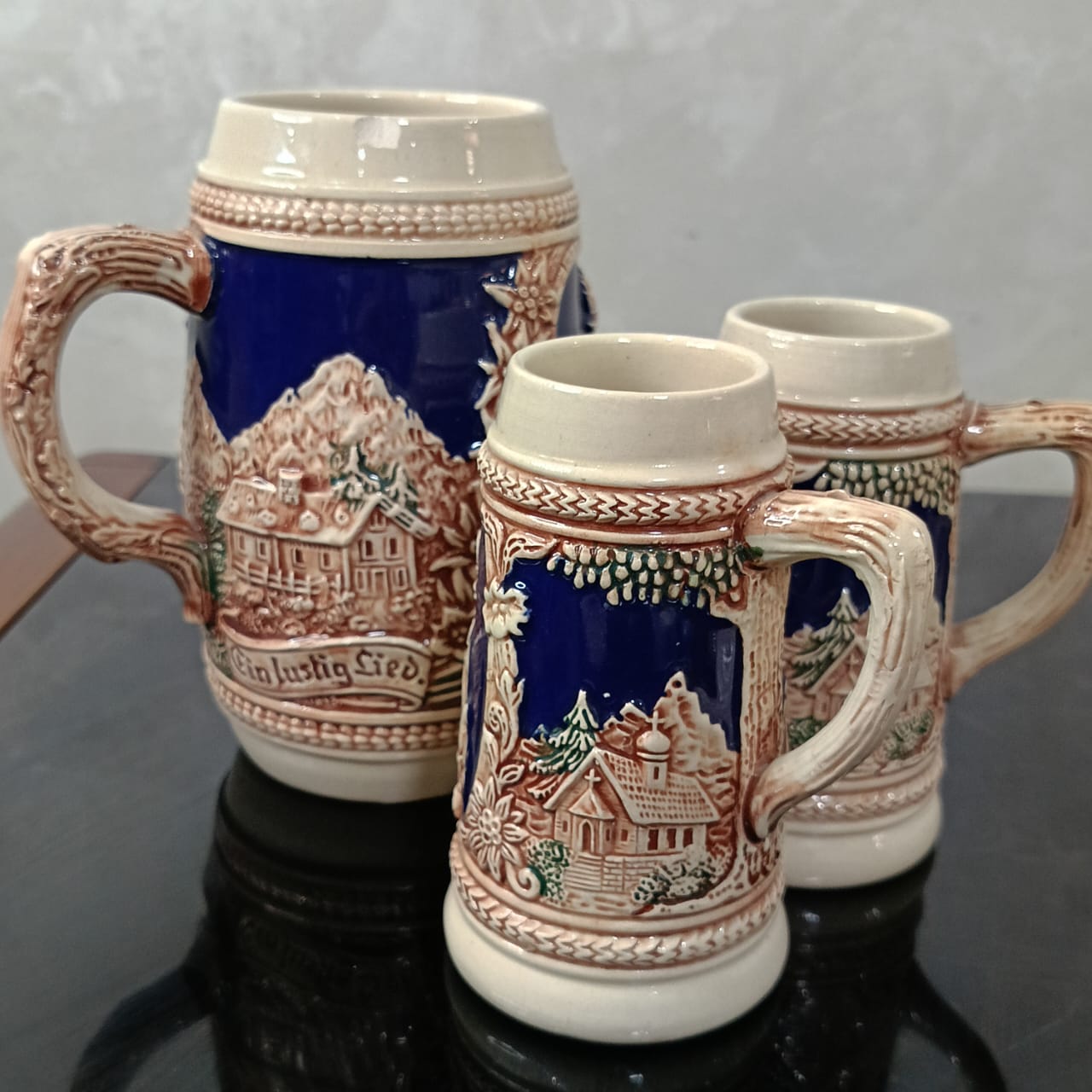 03 pièces Art déco original vintage rare