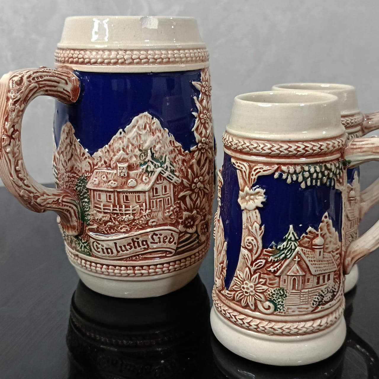 03 pièces Art déco original vintage rare