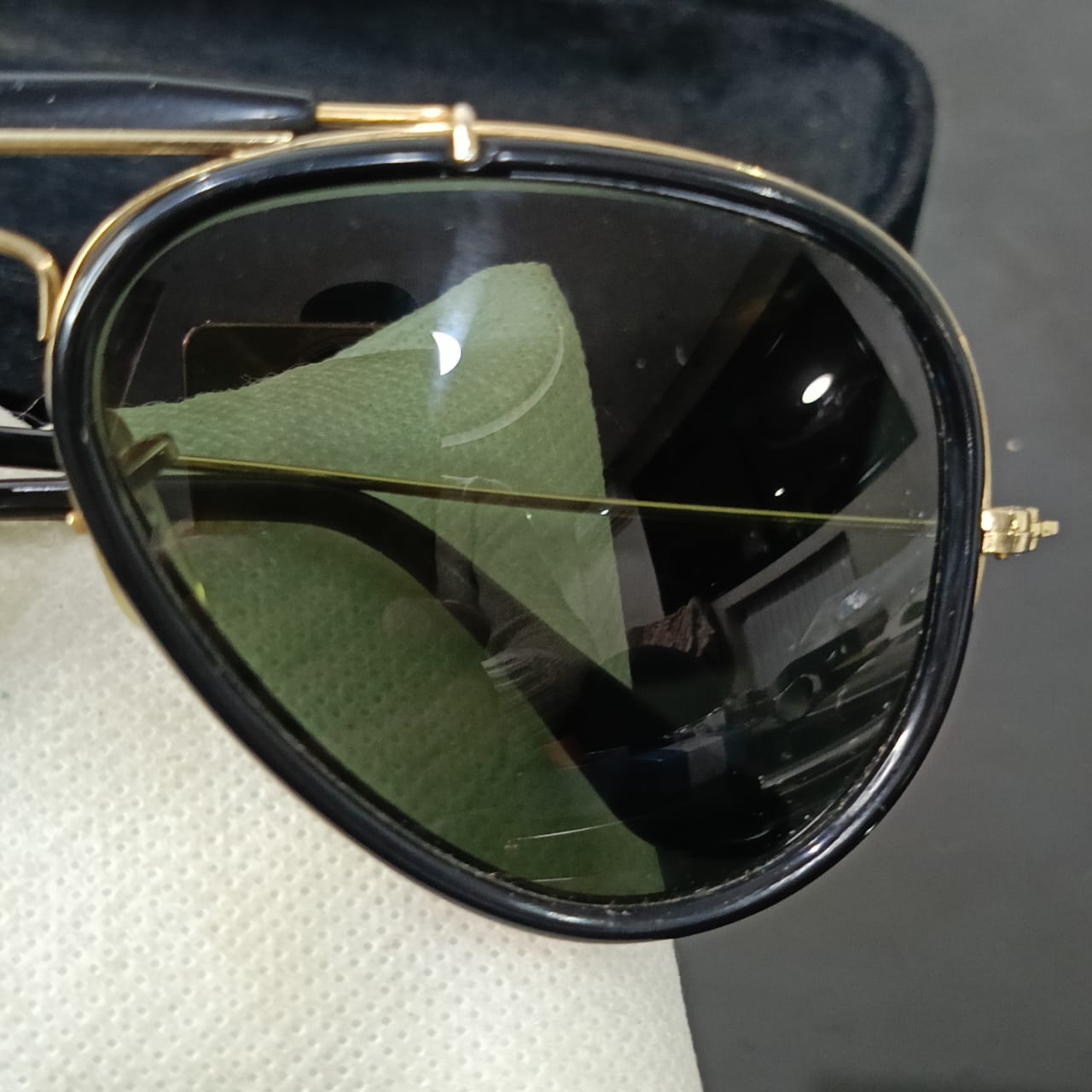 Lunette ray ban USA bl aviator original rare vintage original