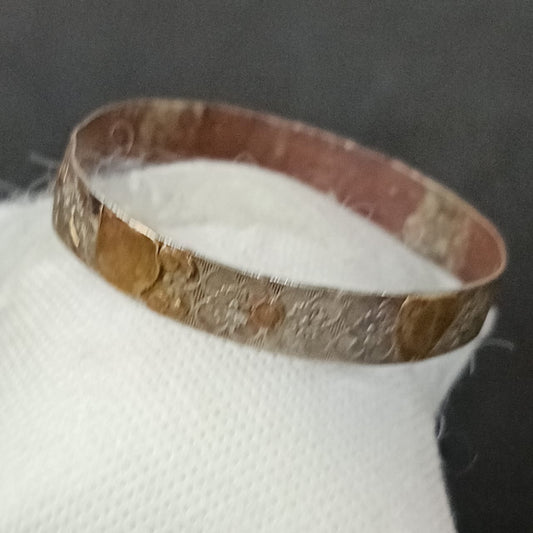 سوار قديم فضة ضعيفة