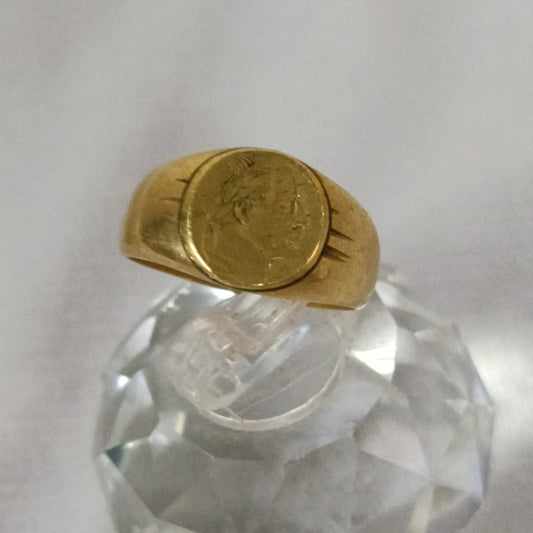 خاتم بلاكي فرنسي تحفة