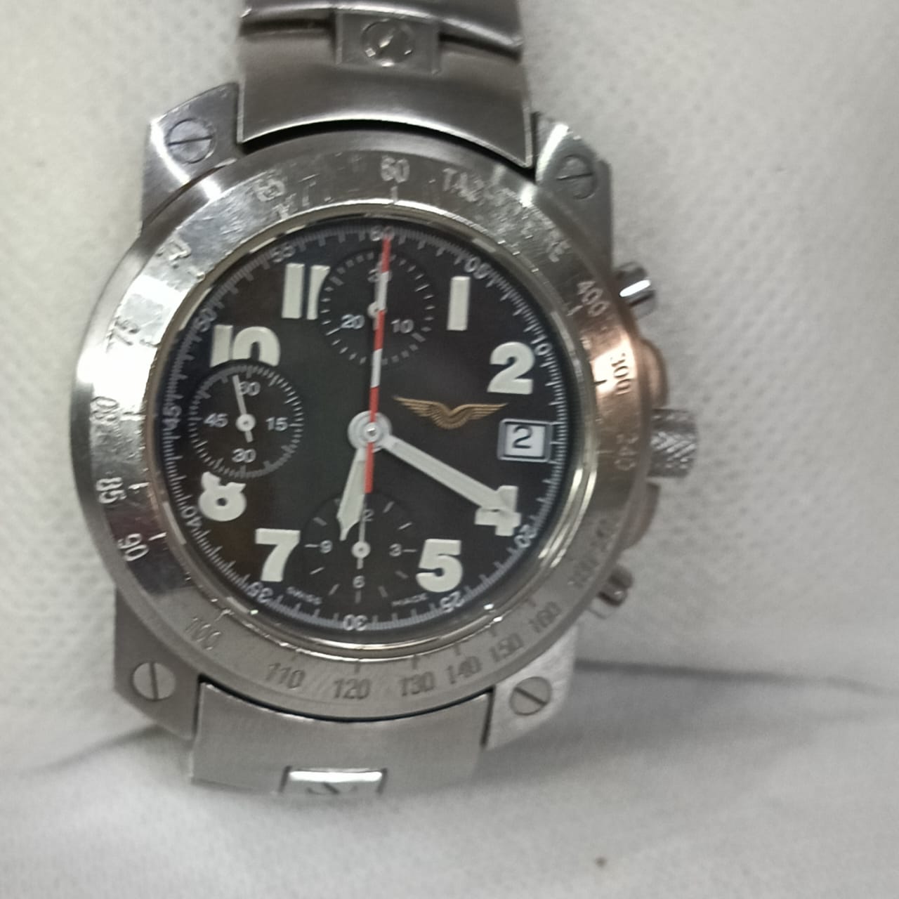 Montre north eagle automatique choronographe original
