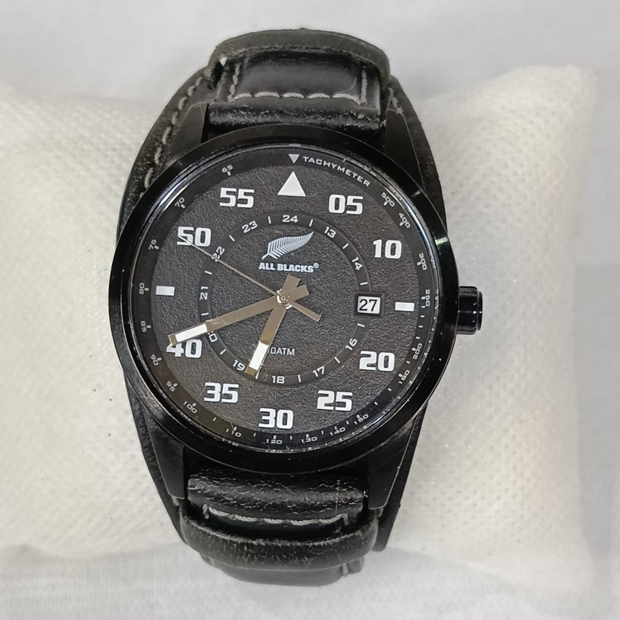 Montre all placks placks en cuir vintage original Quartz
