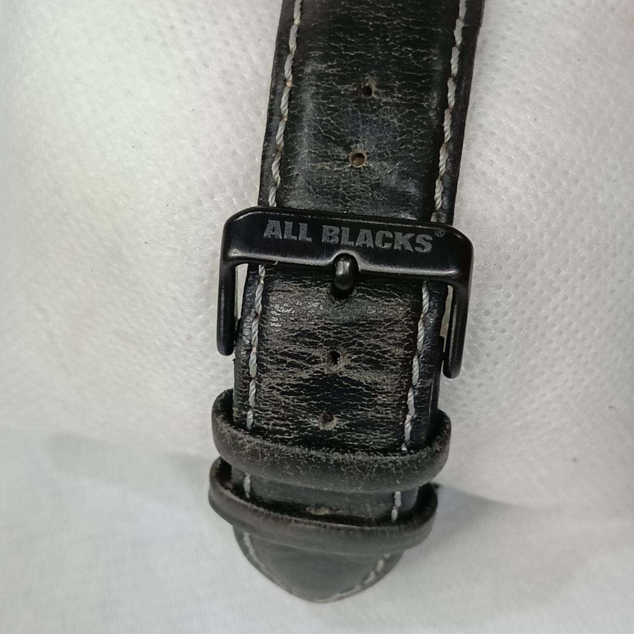 Montre all placks placks en cuir vintage original Quartz