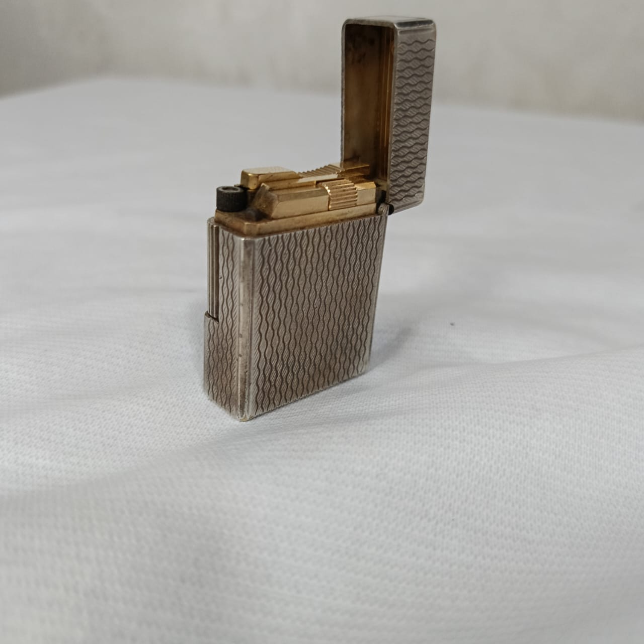 Briquet Dupont argent original
