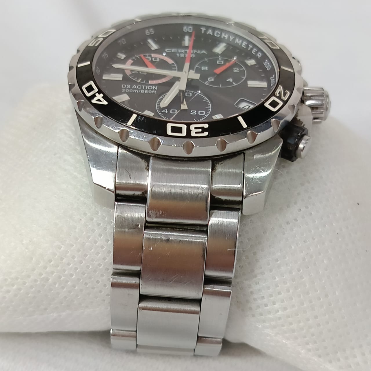 Montre certina DS action original Quartz cronographe