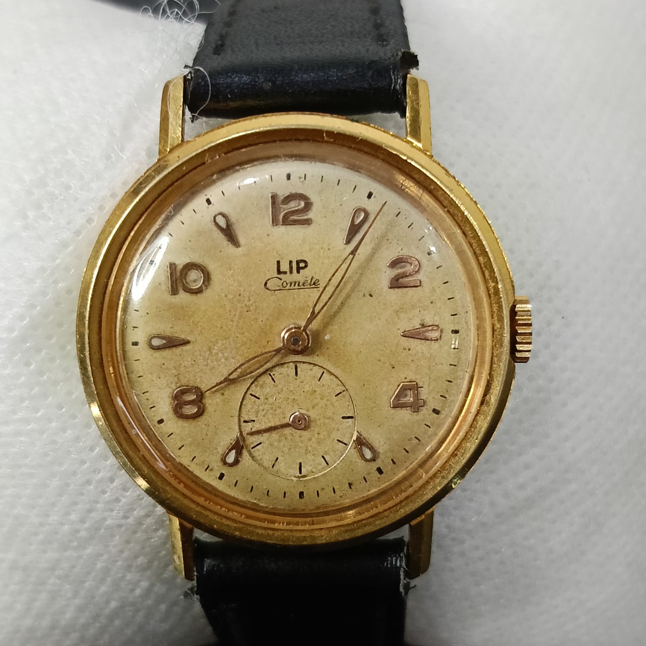 Montre lip cométe mécanique vintage original