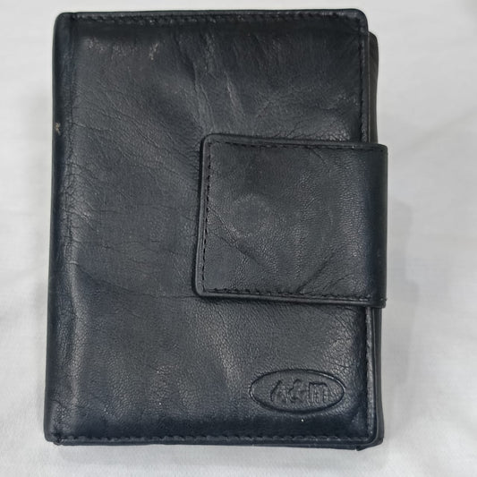 Portefeuille A&amp;B en cuir vintage original