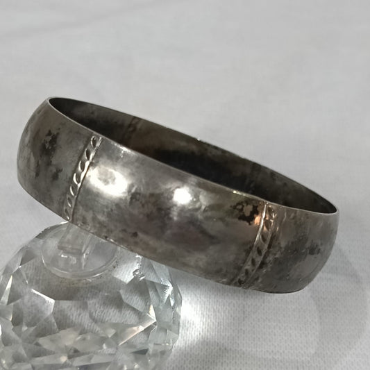 Bracelet argenté antique vintage