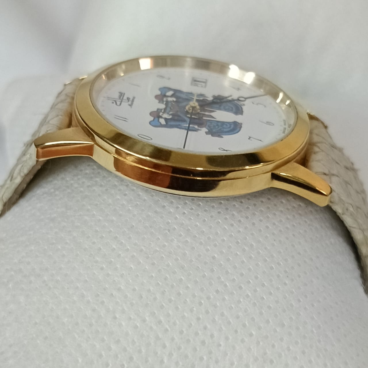 Montre muslima مسلمة automatique suisse original en plaqué or 10m